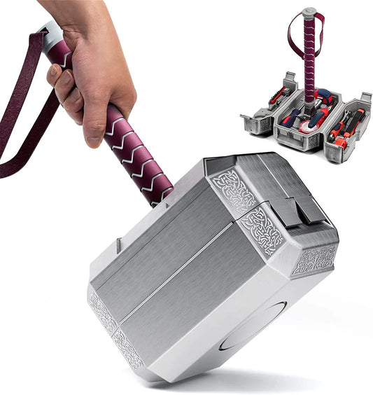 Thor Hammer Toolbox, Home Repair Tool Set, Multifunctional Thor'S Hammer Tool Kit, Diy Hand Tool, Novelty