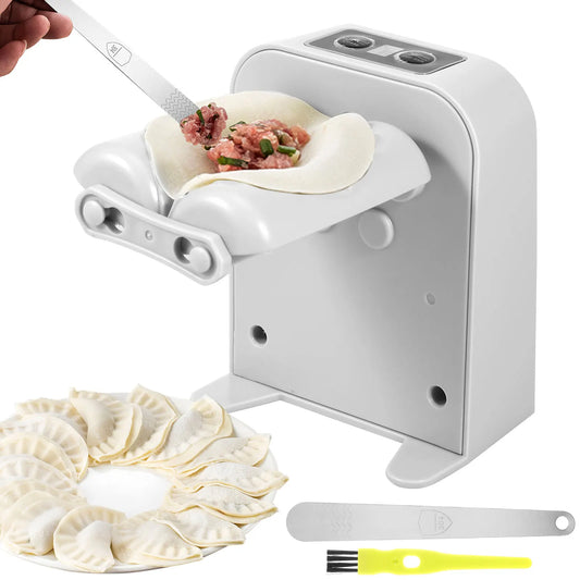 Electric Dumpling Maker 1200mAh Rechargeable Dumpling Maker Press 2 Modes Automatic Dumpling Maker with Filling Spoon Brush gifts , shopping , best selling , good price , trick gift , valentine , Black Friday ,  Bags , Fashion , Gaming , new Product , trendy product , Dogs , cats , animal supplies ,